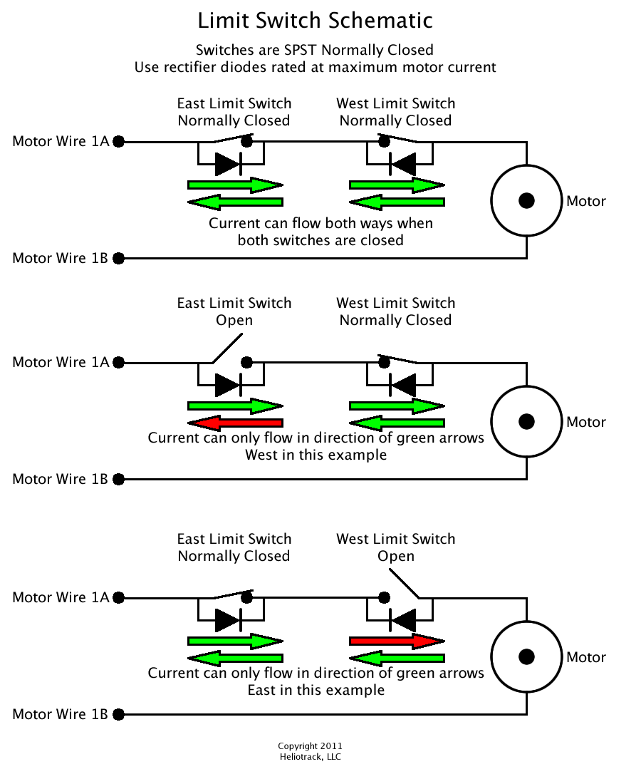 Limit Switch Schematic